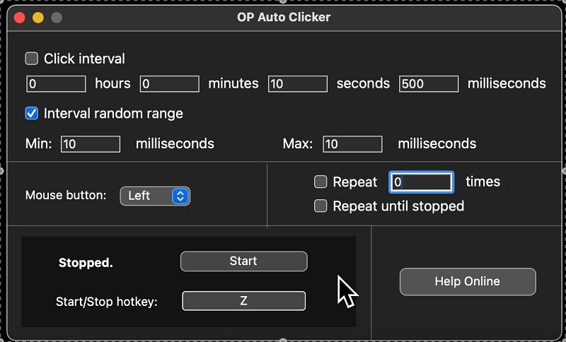Hướng dẫn sử dụng OP Auto Clicker từ A-Z